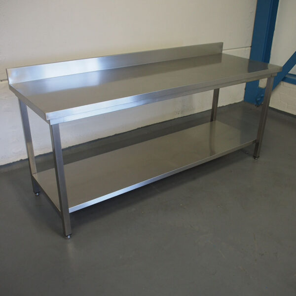 Stainless steel work table
