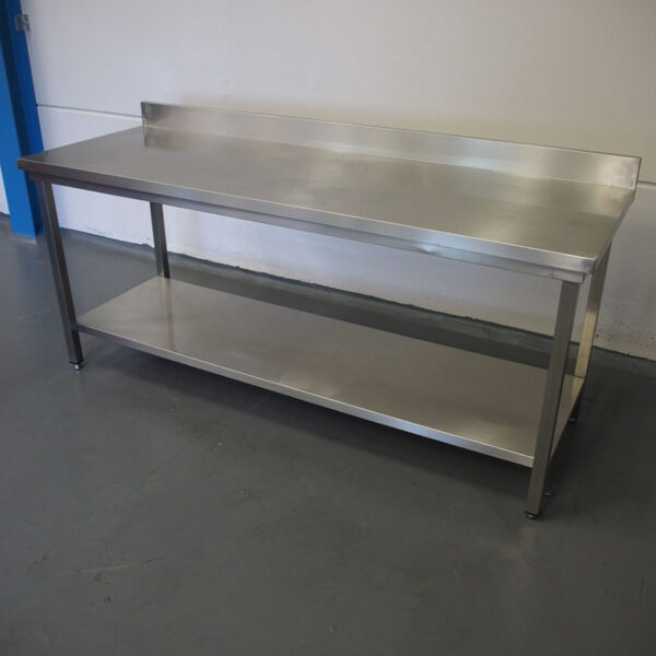 Stainless steel work table