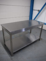 Stainless steel work table