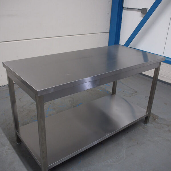 Stainless steel work table