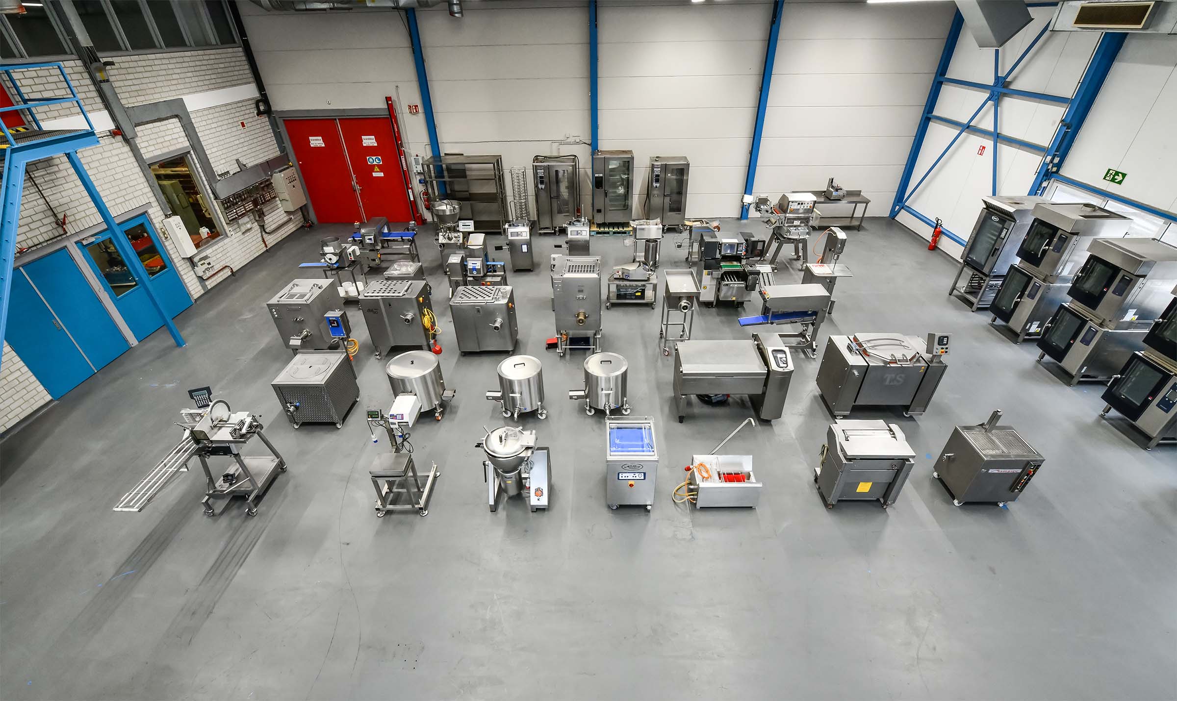 MoTec Food Machinery showroom in Boxtel